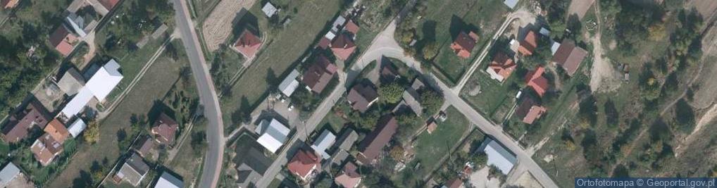 Zdjęcie satelitarne Grodzisko Górne ul.