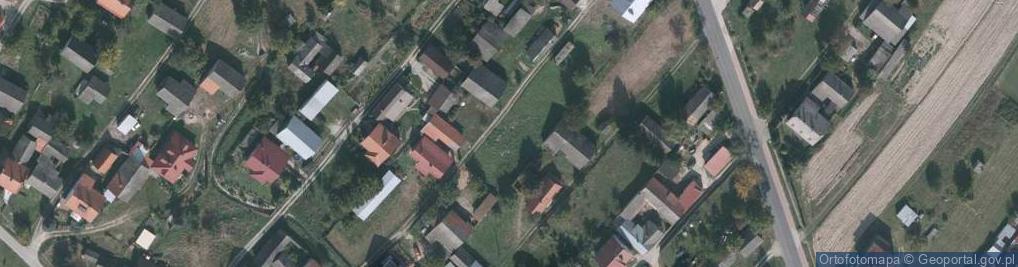 Zdjęcie satelitarne Grodzisko Górne ul.
