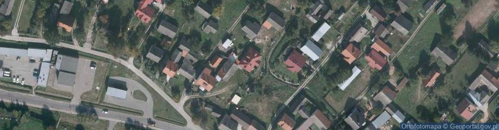 Zdjęcie satelitarne Grodzisko Górne ul.