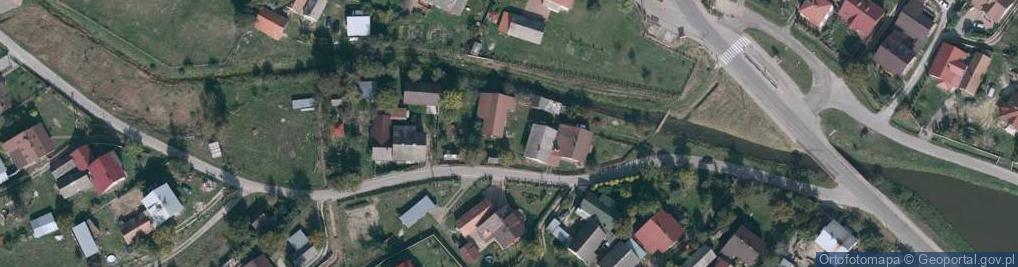 Zdjęcie satelitarne Grodzisko Górne ul.