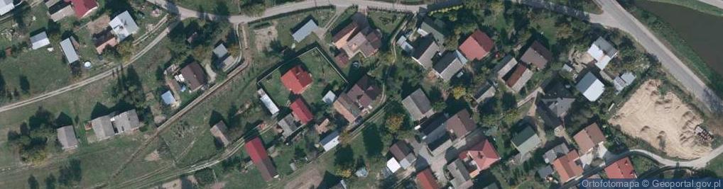 Zdjęcie satelitarne Grodzisko Górne ul.