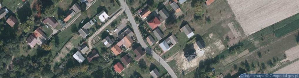 Zdjęcie satelitarne Grodzisko Górne ul.