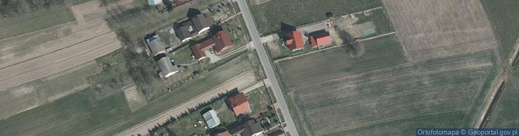 Zdjęcie satelitarne Grodzisko Nowe ul.