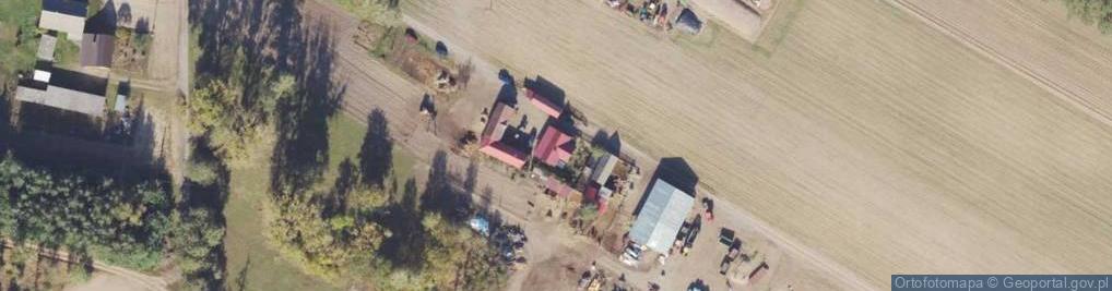 Zdjęcie satelitarne Gromadno ul.