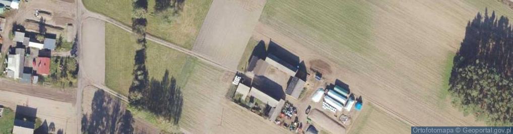 Zdjęcie satelitarne Gromadno ul.