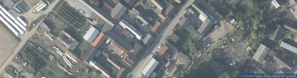 Zdjęcie satelitarne Gromadno ul.