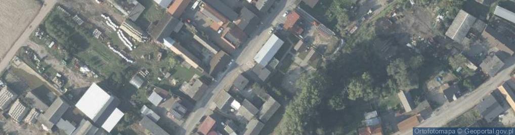 Zdjęcie satelitarne Gromadno ul.