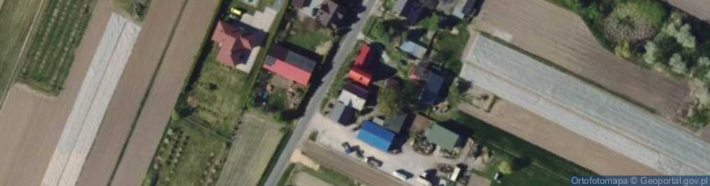 Zdjęcie satelitarne Gromadzice ul.