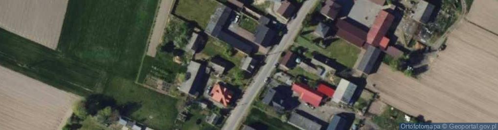 Zdjęcie satelitarne Gromadzice ul.