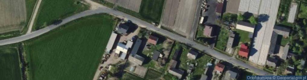 Zdjęcie satelitarne Gromadzice ul.