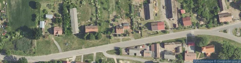 Zdjęcie satelitarne Gronów ul.