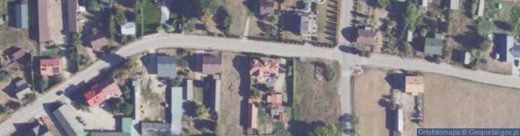 Zdjęcie satelitarne Grucele ul.