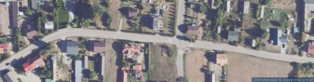 Zdjęcie satelitarne Grucele ul.