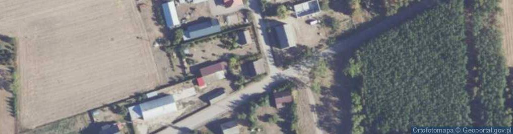 Zdjęcie satelitarne Grucele ul.
