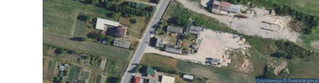 Zdjęcie satelitarne Grudzeń-Las ul.