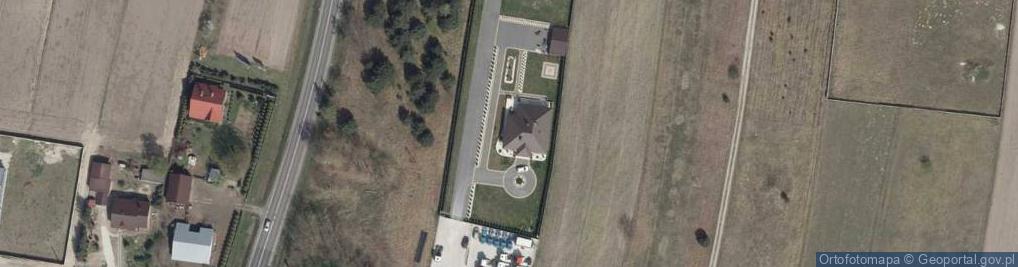 Zdjęcie satelitarne Gruszów Mały ul.