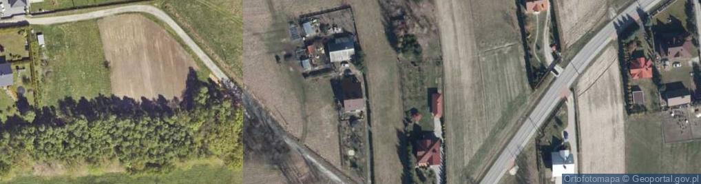 Zdjęcie satelitarne Gruszów Mały ul.