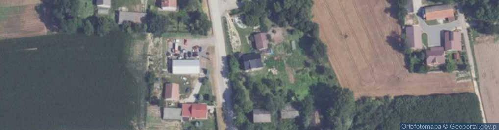 Zdjęcie satelitarne Gruszów ul.