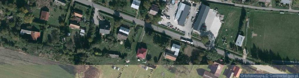 Zdjęcie satelitarne Grzęska ul.