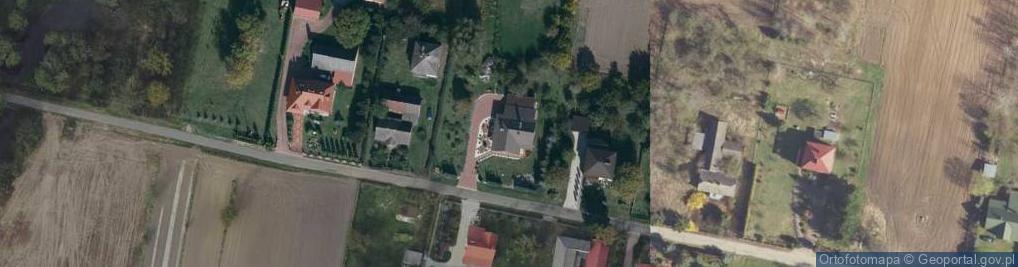 Zdjęcie satelitarne Grzęska ul.