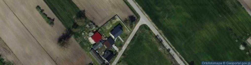 Zdjęcie satelitarne Grzybów ul.