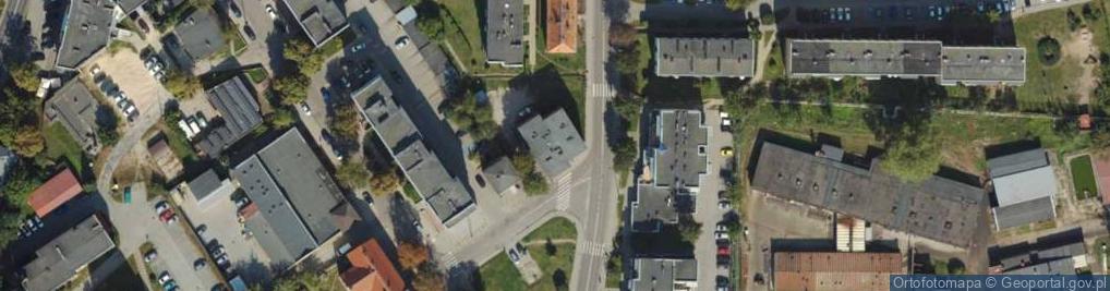 Zdjęcie satelitarne Grunwaldzka ul.
