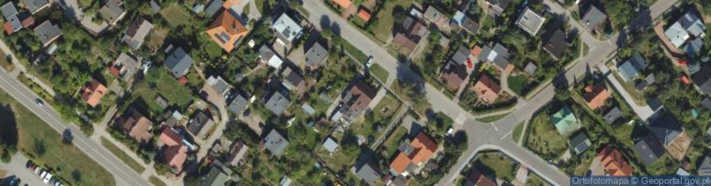 Zdjęcie satelitarne Grudziądzka ul.