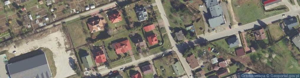 Zdjęcie satelitarne Grodziszczańska ul.