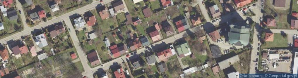 Zdjęcie satelitarne Grottgera Artura ul.