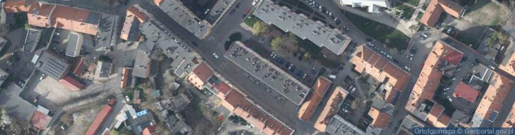 Zdjęcie satelitarne Grunwaldzka ul.