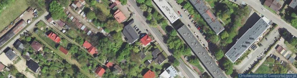 Zdjęcie satelitarne Grunwaldzka ul.
