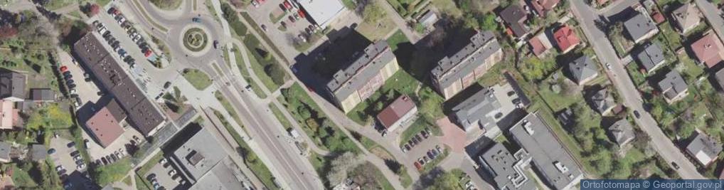 Zdjęcie satelitarne Grunwaldzka ul.