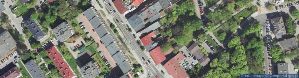 Zdjęcie satelitarne Grunwaldzka ul.