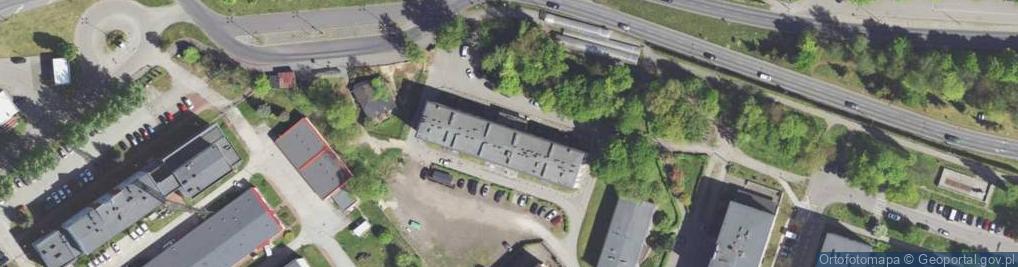Zdjęcie satelitarne Grunwaldzka ul.