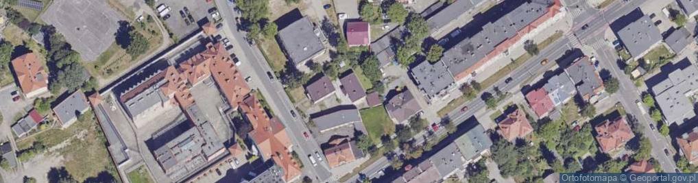Zdjęcie satelitarne Grottgera Artura ul.