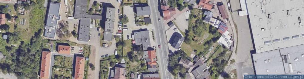 Zdjęcie satelitarne Grunwaldzka ul.