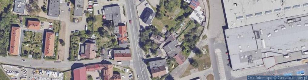 Zdjęcie satelitarne Grunwaldzka ul.