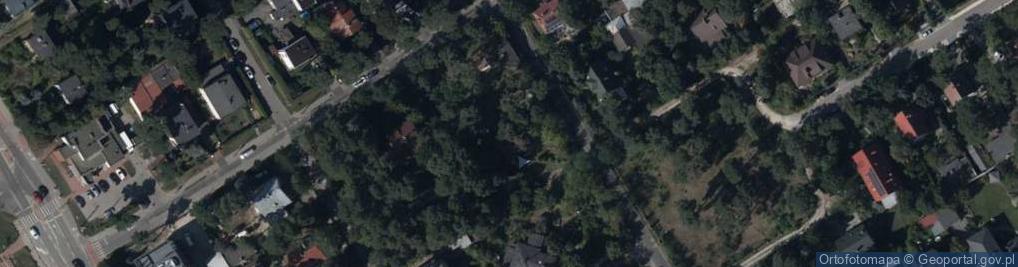 Zdjęcie satelitarne Grottgera Artura ul.