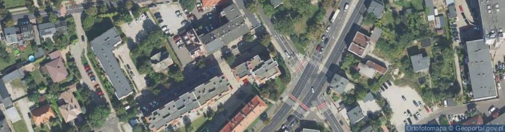 Zdjęcie satelitarne Graniczna ul.