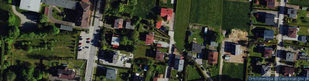 Zdjęcie satelitarne Grobel Borowa ul.