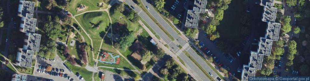 Zdjęcie satelitarne Graniczna ul.
