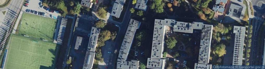 Zdjęcie satelitarne Grażyńskiego Michała ul.
