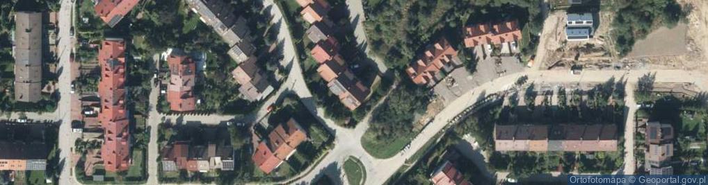Zdjęcie satelitarne Grottgera Artura ul.