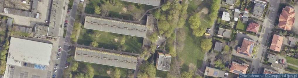 Zdjęcie satelitarne Grunwaldzka ul.