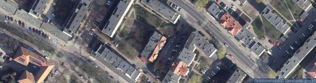 Zdjęcie satelitarne Graniczna ul.