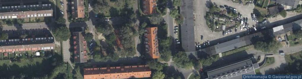 Zdjęcie satelitarne Grodzieńska ul.