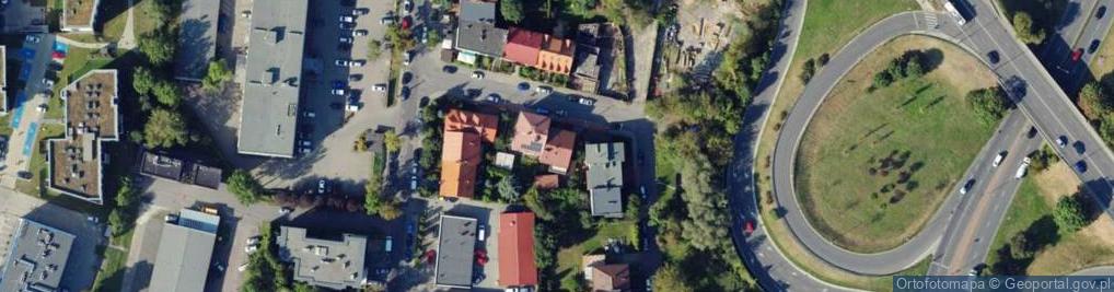 Zdjęcie satelitarne Grzybki ul.