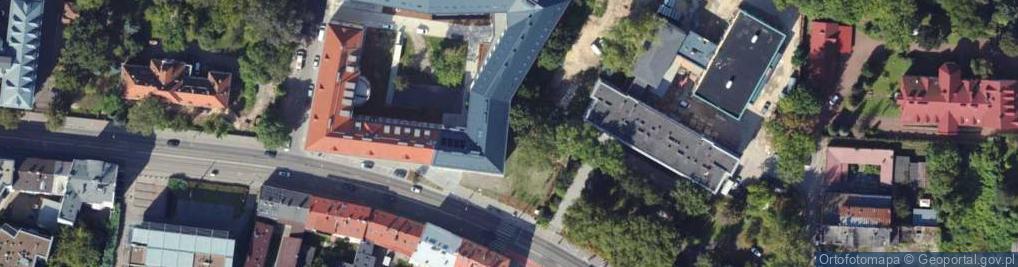 Zdjęcie satelitarne Grzegórzecka ul.