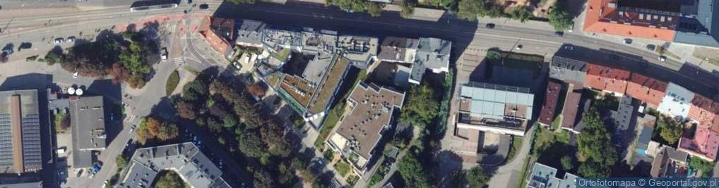 Zdjęcie satelitarne Grzegórzecka ul.