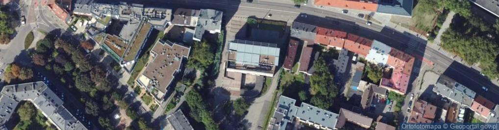 Zdjęcie satelitarne Grzegórzecka ul.